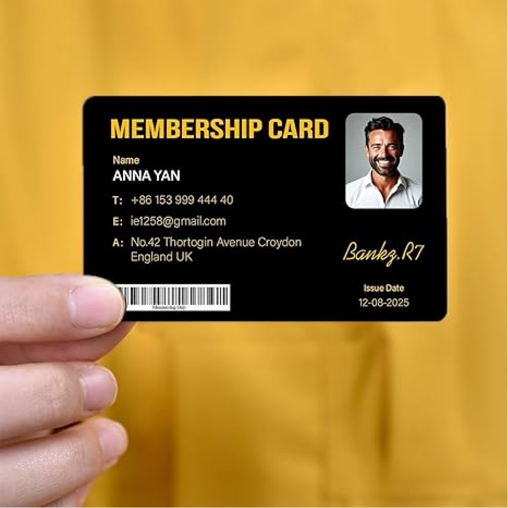Fan Club Membership Card