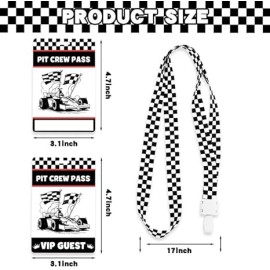 Sets Racing VIP Pass Cards